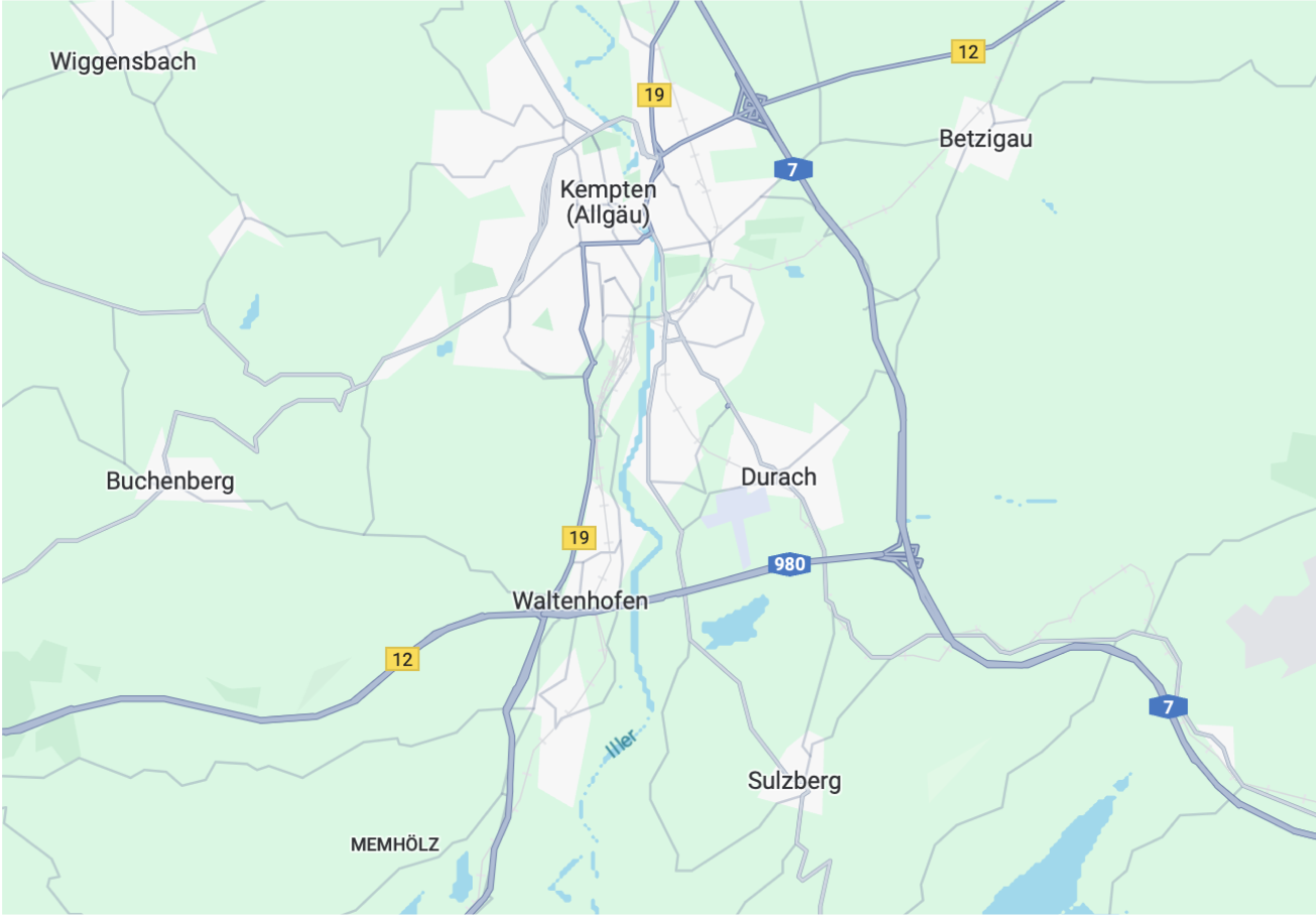 Die ICB Beschaffungslogistik GmbH hat ihren Sitz in Waltenhofen bei Kempten.